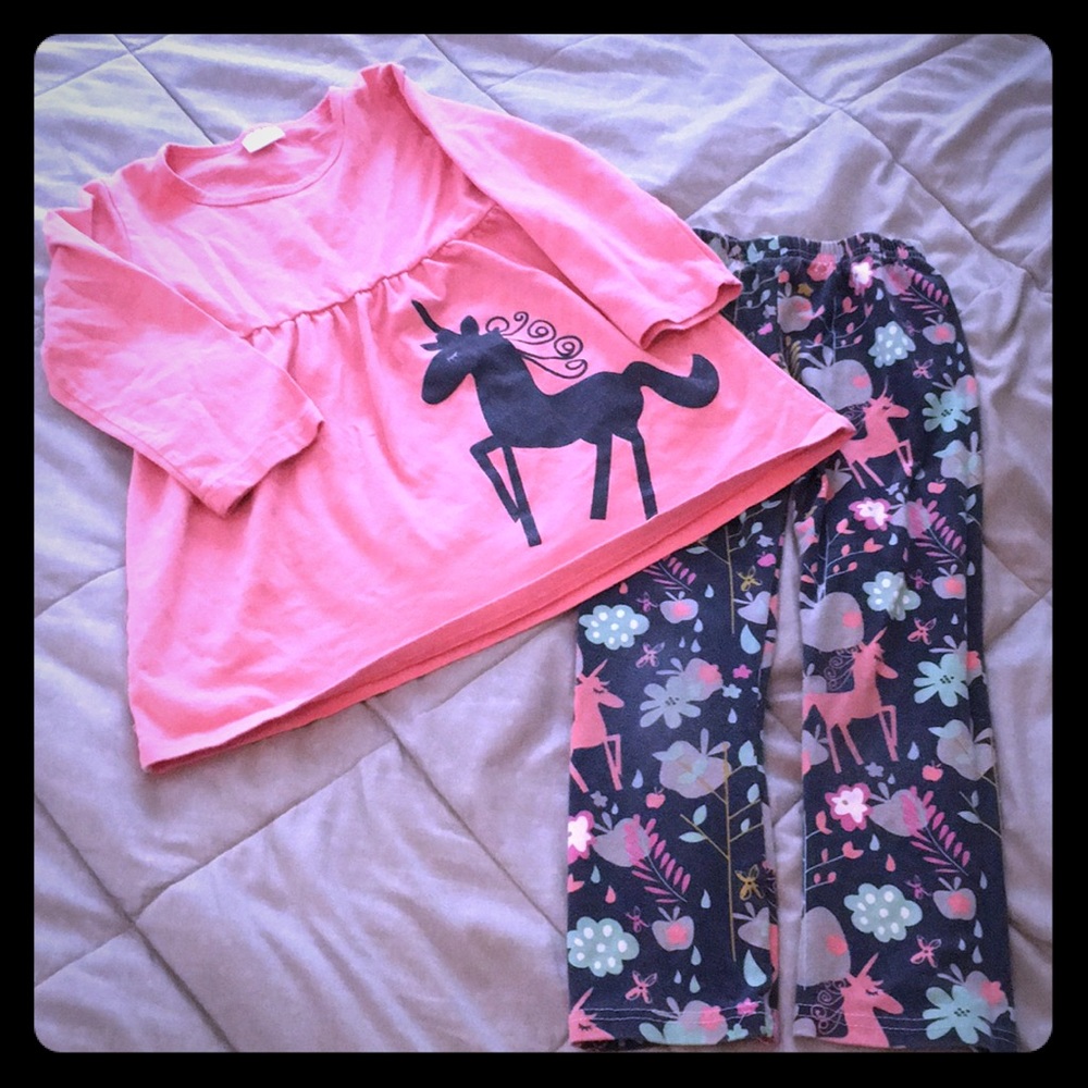 Pink Unicorn Boutique Outfit